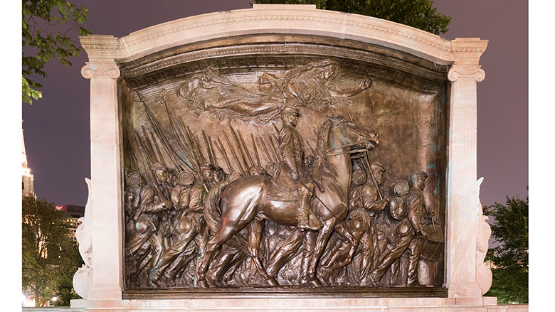 马萨诸塞第54步兵团的纪念碑